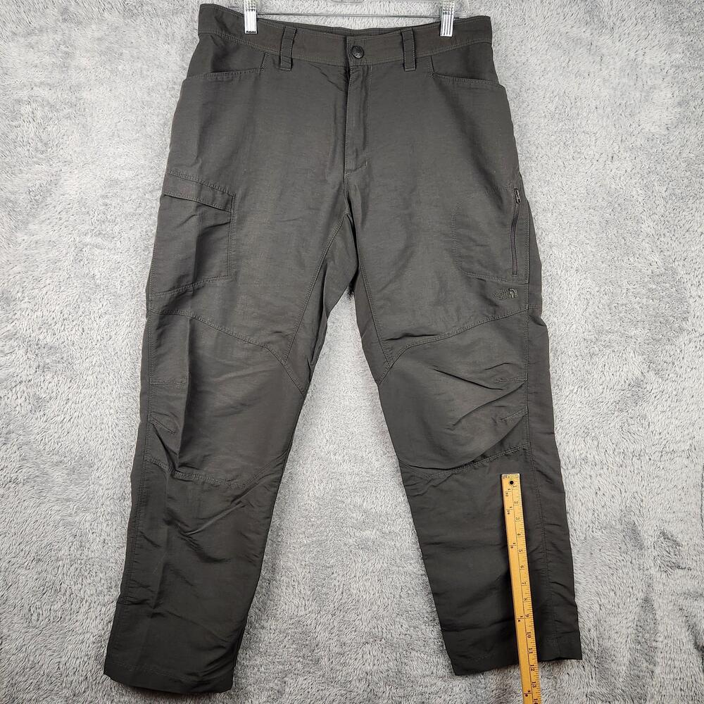 The North Face Pants Mens 34x30 Gray Nylon Hiking Lightweight Gorpcore Utility